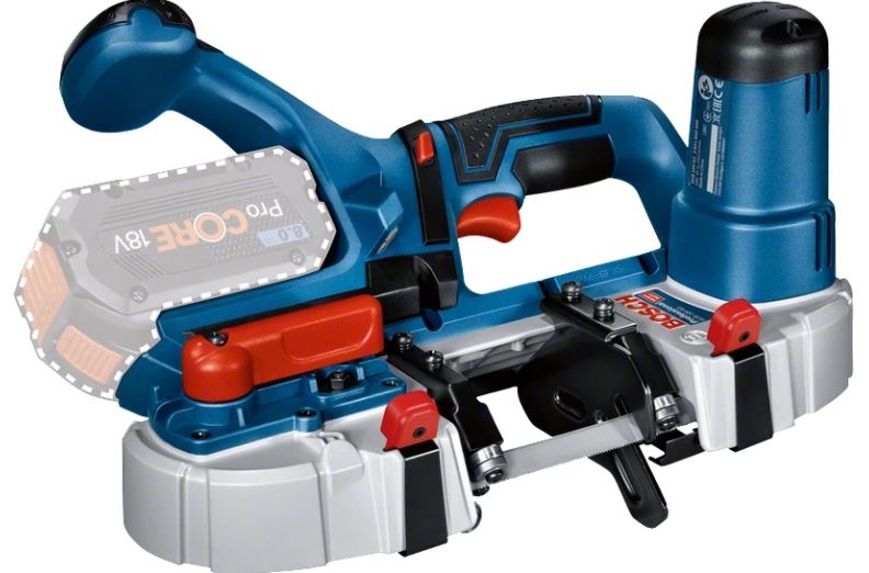 Båndsag Bosch GCB 18V-63 Professional; 18 V; (uten batteri og lader)