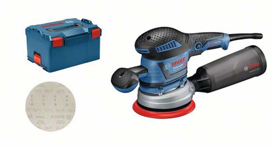 Eksentersliper Bosch GEX 40-150 Professional + L-BOXX