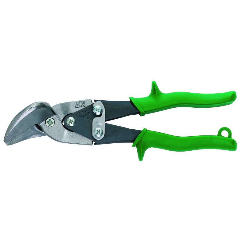 Tinnklipp med buede kniver Freund; 225 mm; for høyre hånd