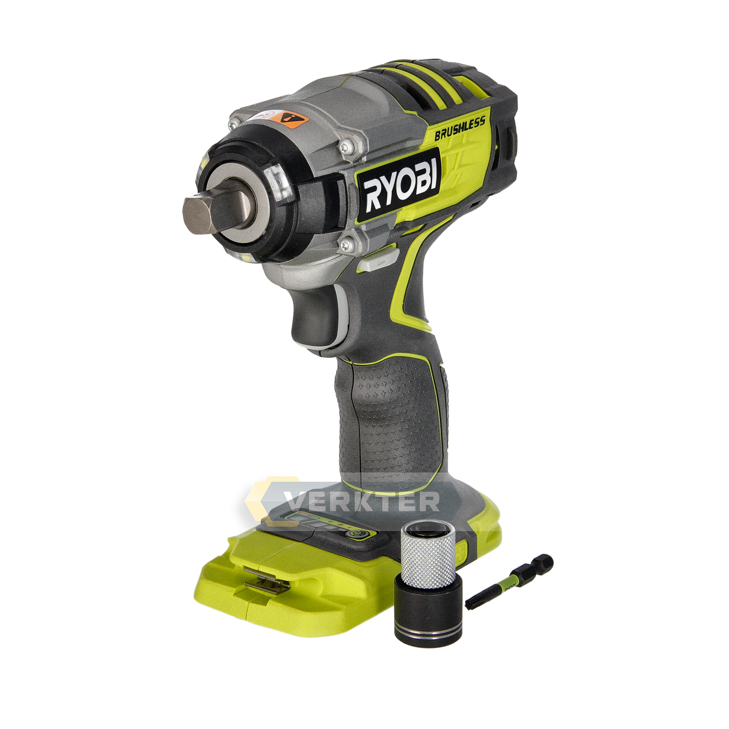 Slagmuttertrekker Ryobi R18IW7-0; 18 V (uten batteri og lader)