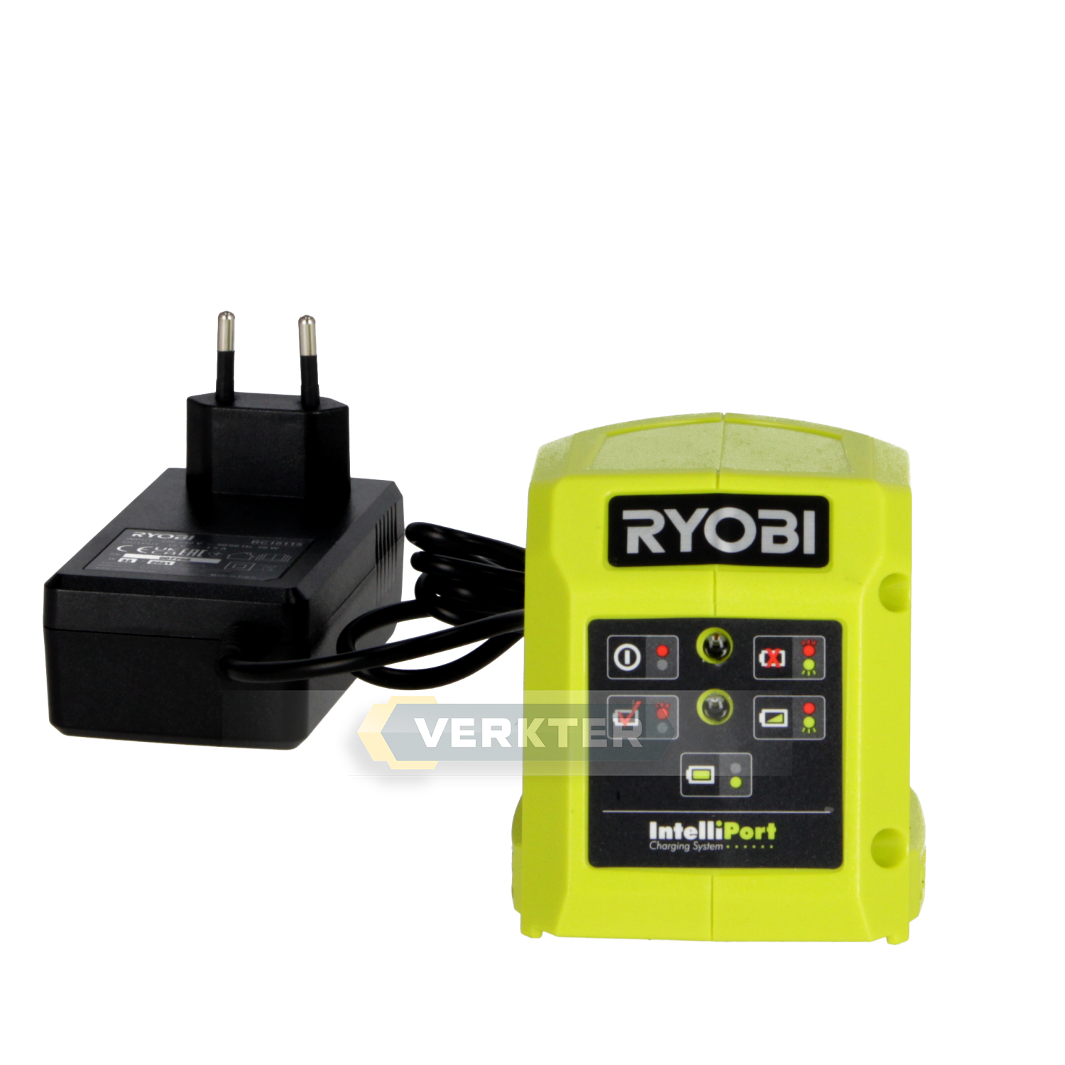 Batterilader Ryobi RC18115; 18 V; Li-ion
