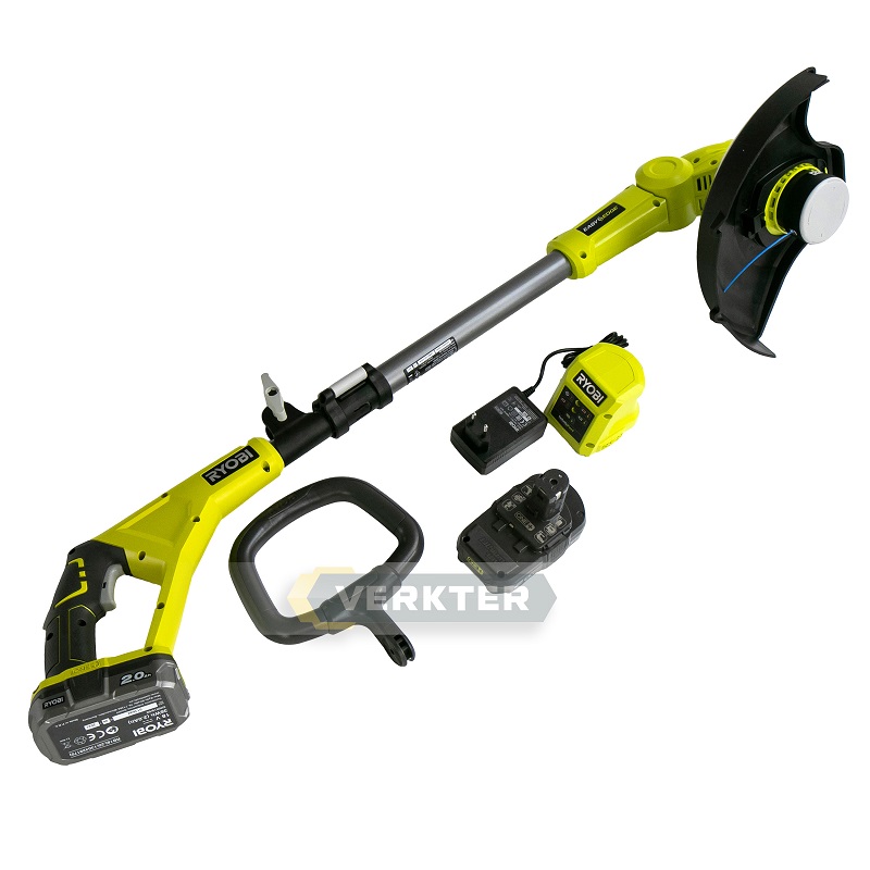 Gresstrimmer Ryobi RLT183222S; 18 V; 2x2,0 Ah batt.