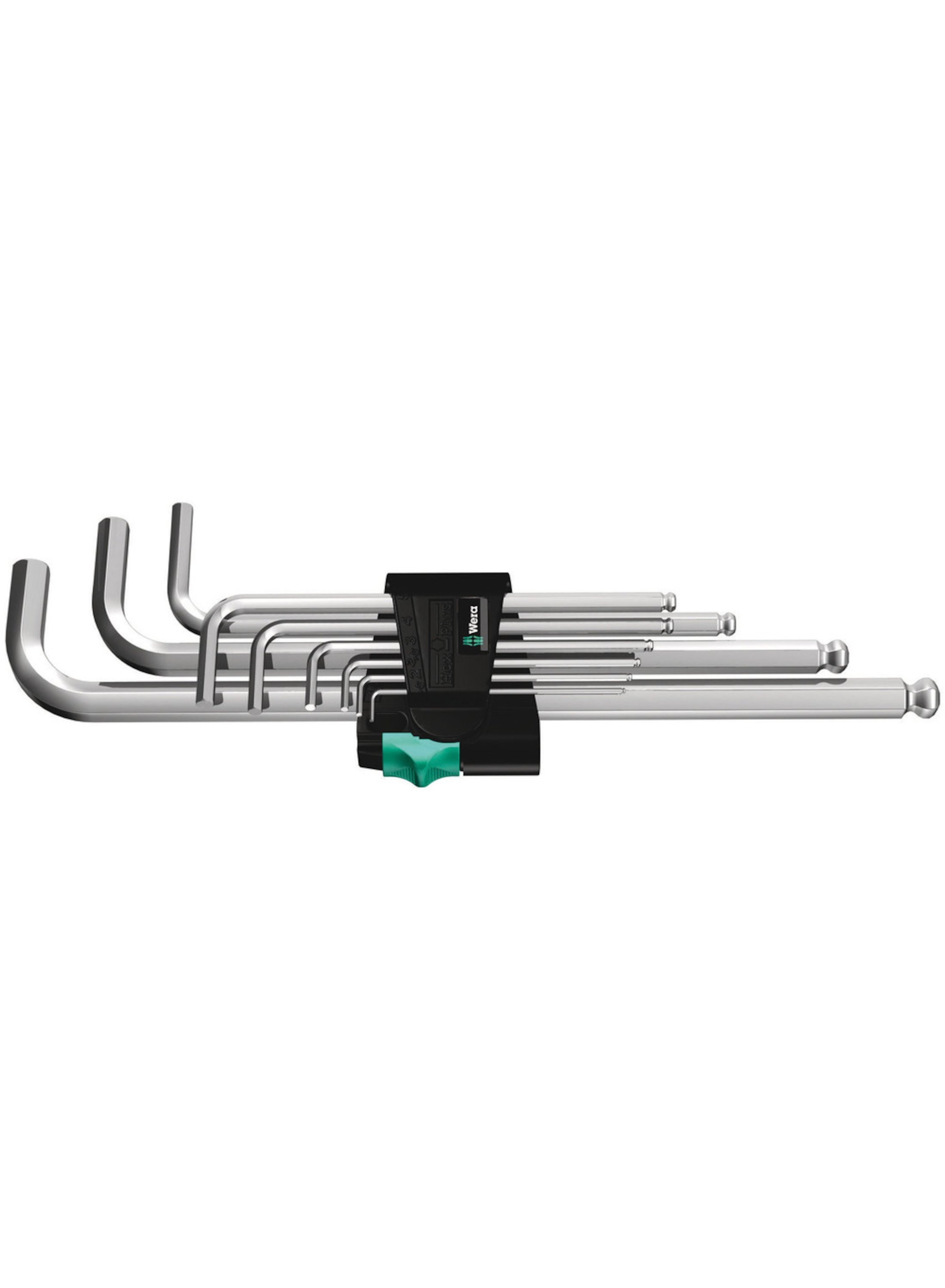 Unbrakonøkler Wera 950 PKL/9 SM N; 1,5-10,0 mm; 9 stk