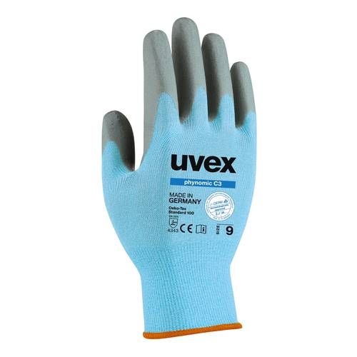 Hansker Uvex Phynomic C3; HPPE; 10 størrelse; blå