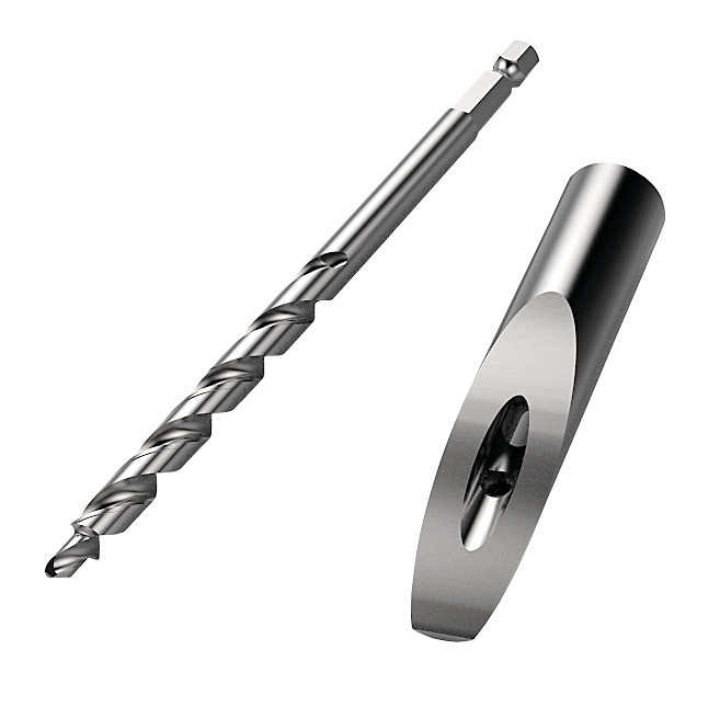 Bor for tre Kreg DB210; 7 mm; med foring