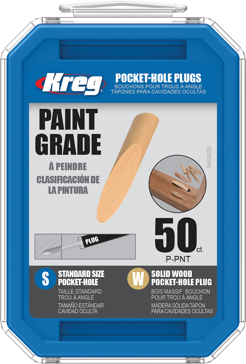 Plugger Kreg P-PNT; 12 mm (1/2'')- 140 mm (11/2''); 50 stk. løvtre