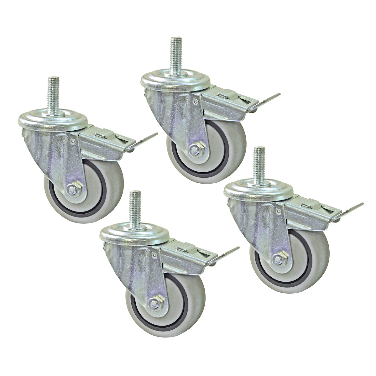 Hjulsett Kreg PRS3090; 76 mm; 4 stk