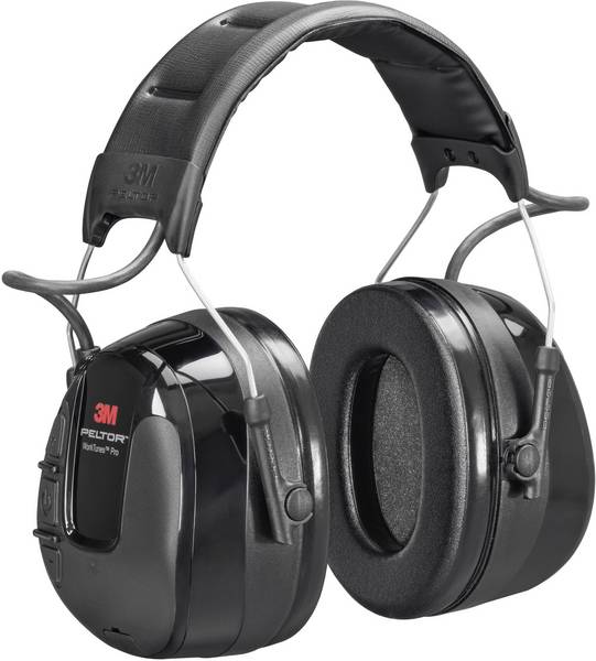 Hørselvern 3M Peltor WorkTunes Pro; 32 dB; svart