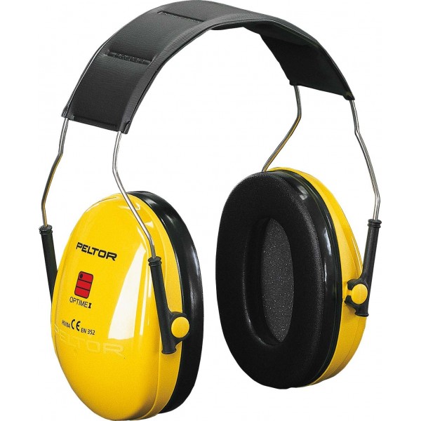 Hørselvern 3M Peltor OPTIME I CE; 27 dB; gul