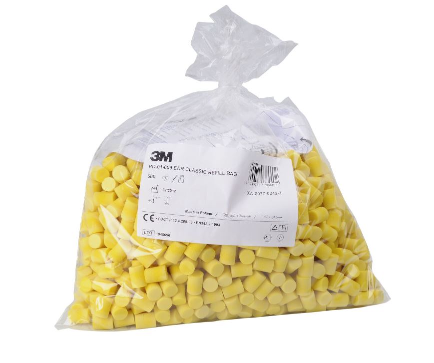 Ørepropper 3M E-A-R Classic; 28 dB; 500 par