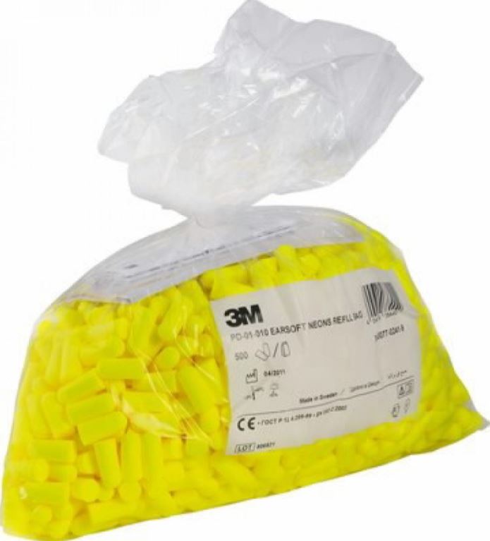 Ørepropper 3M E-A-R Soft; 36 dB; 500 par