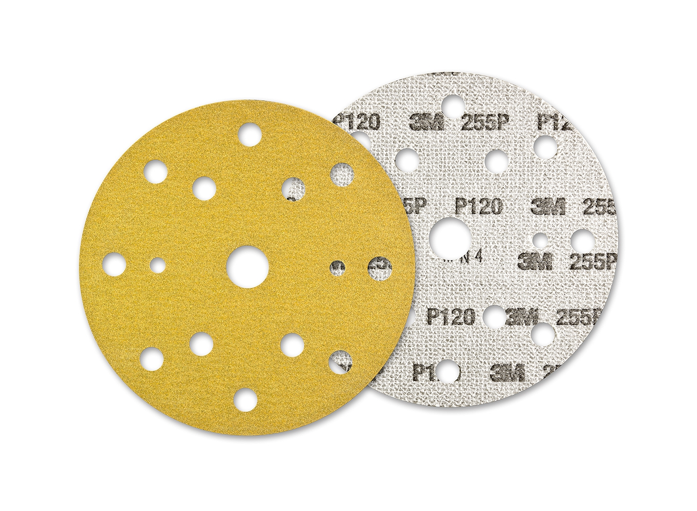 Sandpapir for eksenterslipere 3M Hookit 255P; 152 mm; P150