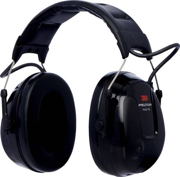 Hørselvern 3M Peltor ProTac III Slim; 26 dB;  svart
