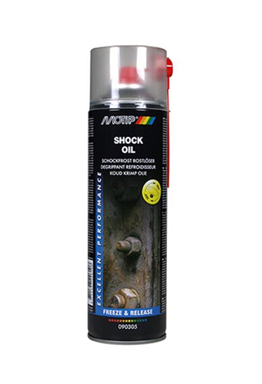 Hurtigløser Motip SHOCK OIL; 500ml