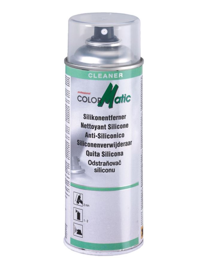 Rengjøringsmiddel Motip COLORMATIC SILICONE REMOVER; 400 ml