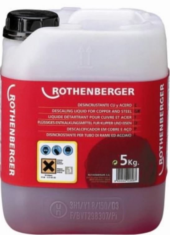 Avkalkingsmiddel Rothenberger ROCAL Plus; 5 l