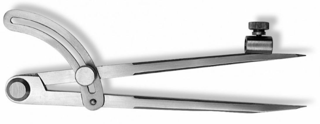 Sirkelanslag Scala 482; 150 mm; med holder