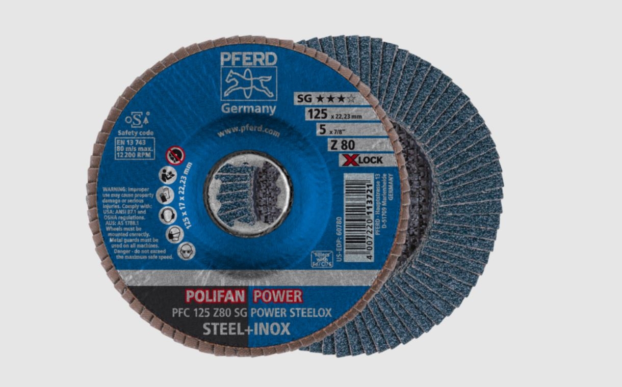 Lamellrondeller Pferd SG POWER STEELOX PFC; 125 mm; Z80