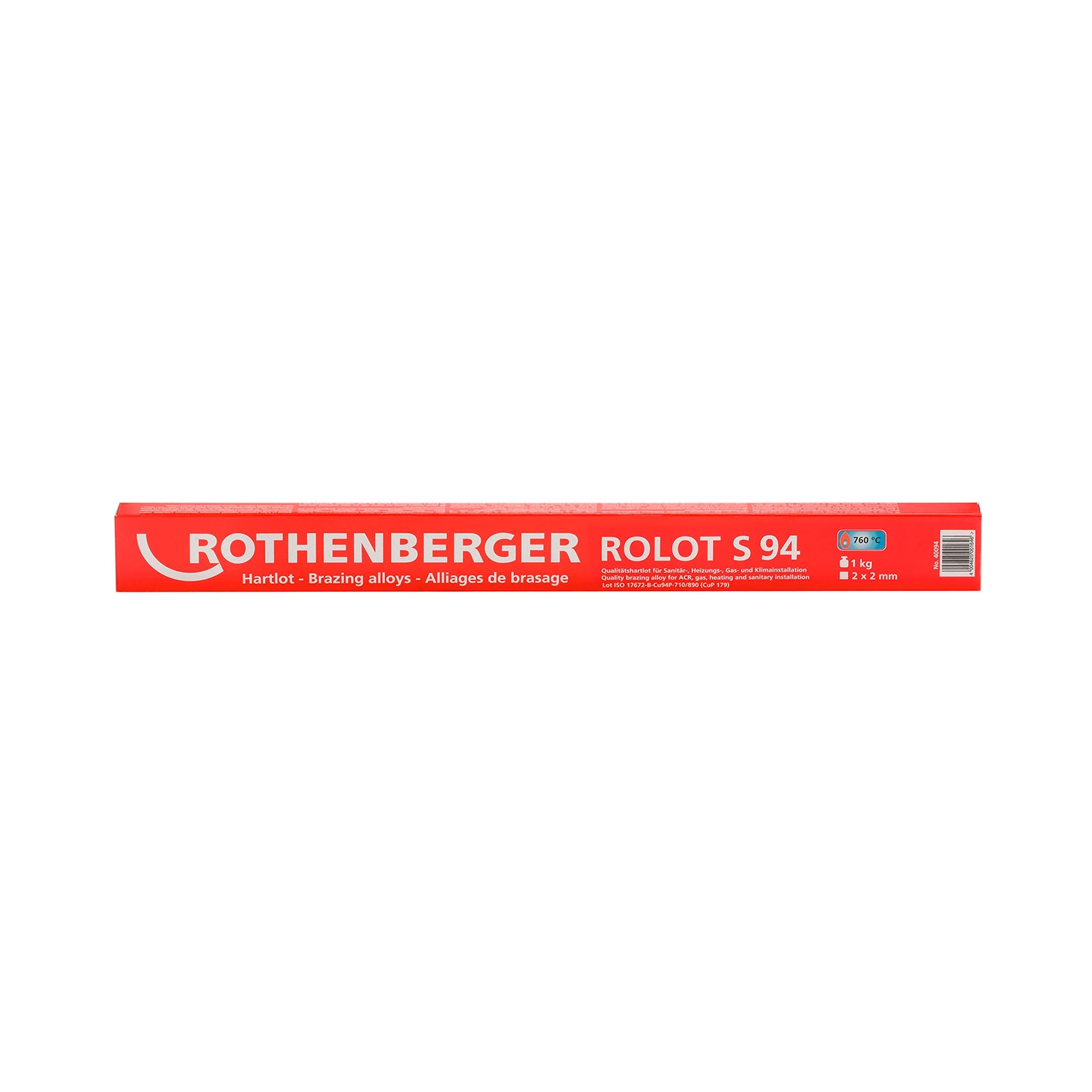 Loddemetall Rothenberger ROLOT S 94; 2x2x500 mm