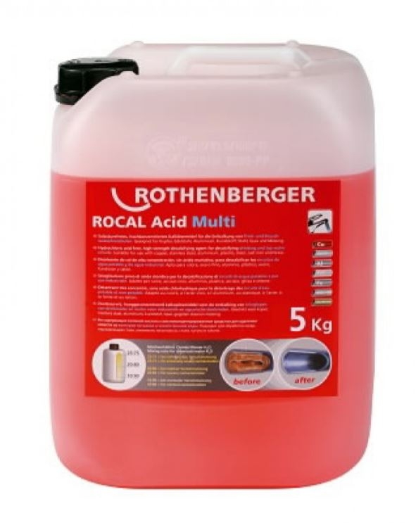 Avkalkingsmiddel Rothenberger ROCAL ACID Multi; 5 kg