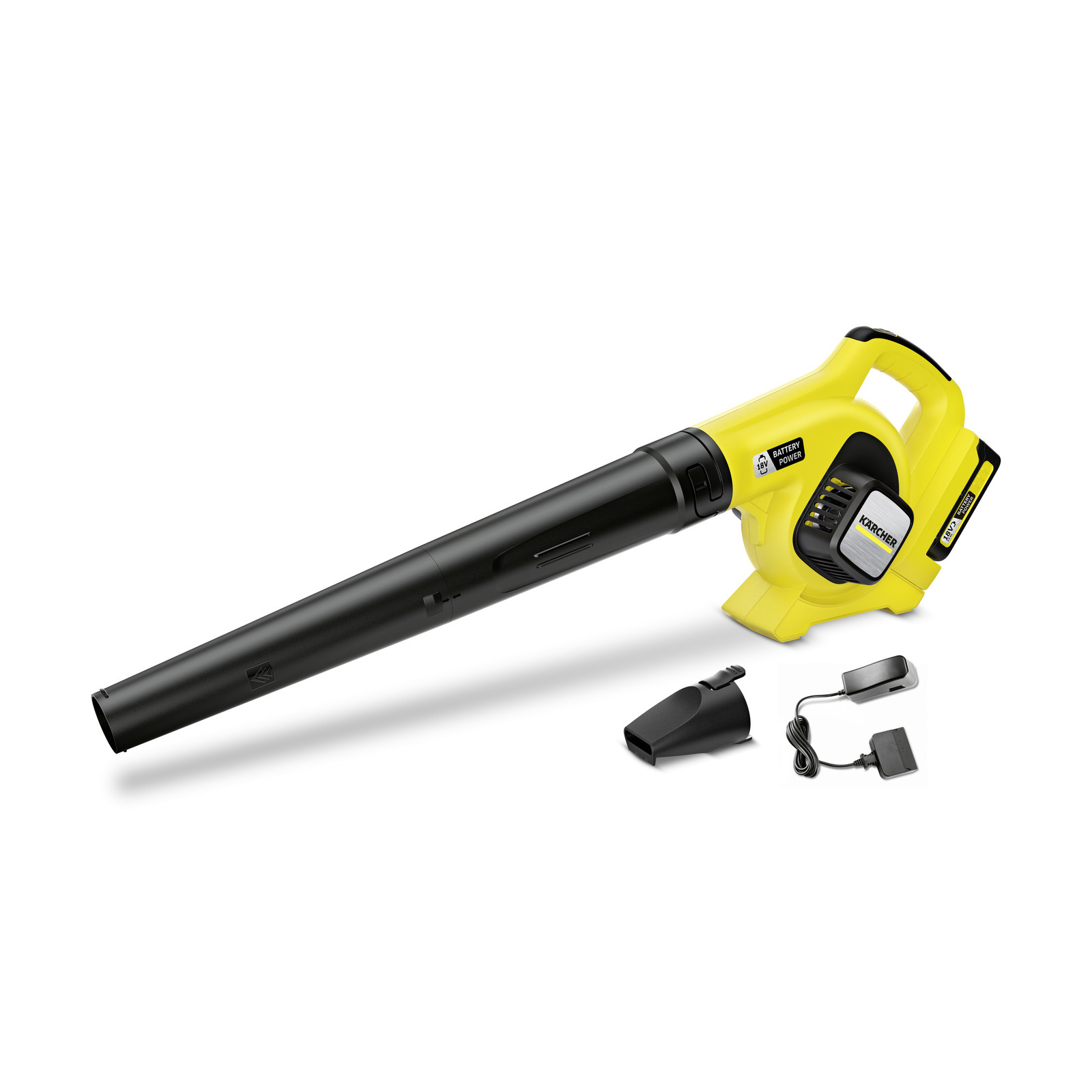 Batteridrevet løvblåser Karcher LBL 2; 18 V; 1x2,5 Ah batt.