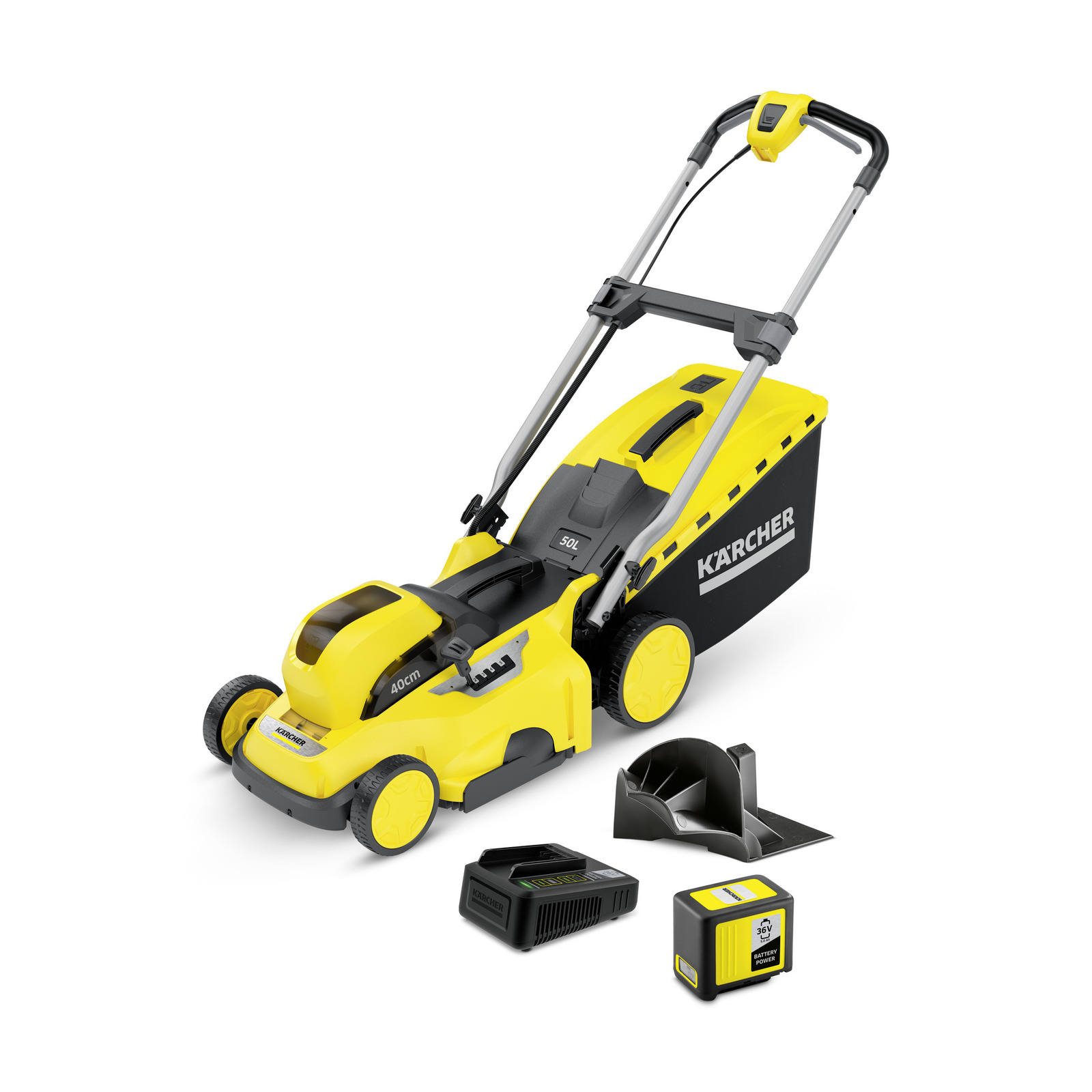 Gressklipper Karcher LMO 36-40; 36 V; 1x5,0 Ah batt.