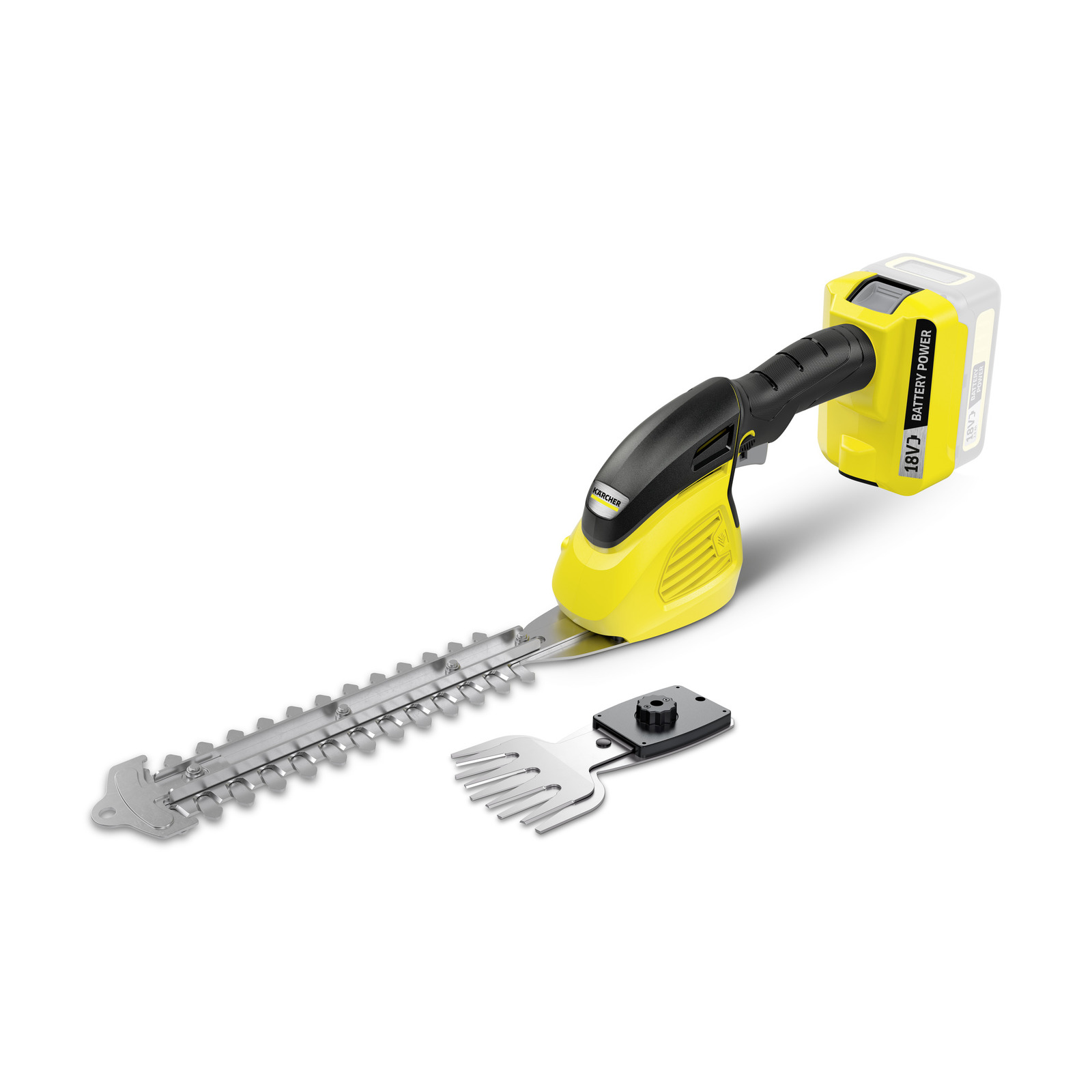 Hekk- og gressaks sett Karcher GSH 18-20; 18 V; 20 cm lengde (uten batteri og lader)