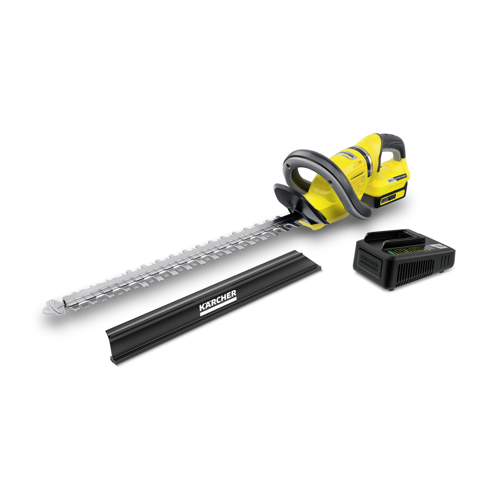 Busksaks Karcher HGE 18-50; 18 V; 1x2,5 Ah; 50 cm Lengde: batteridrevet