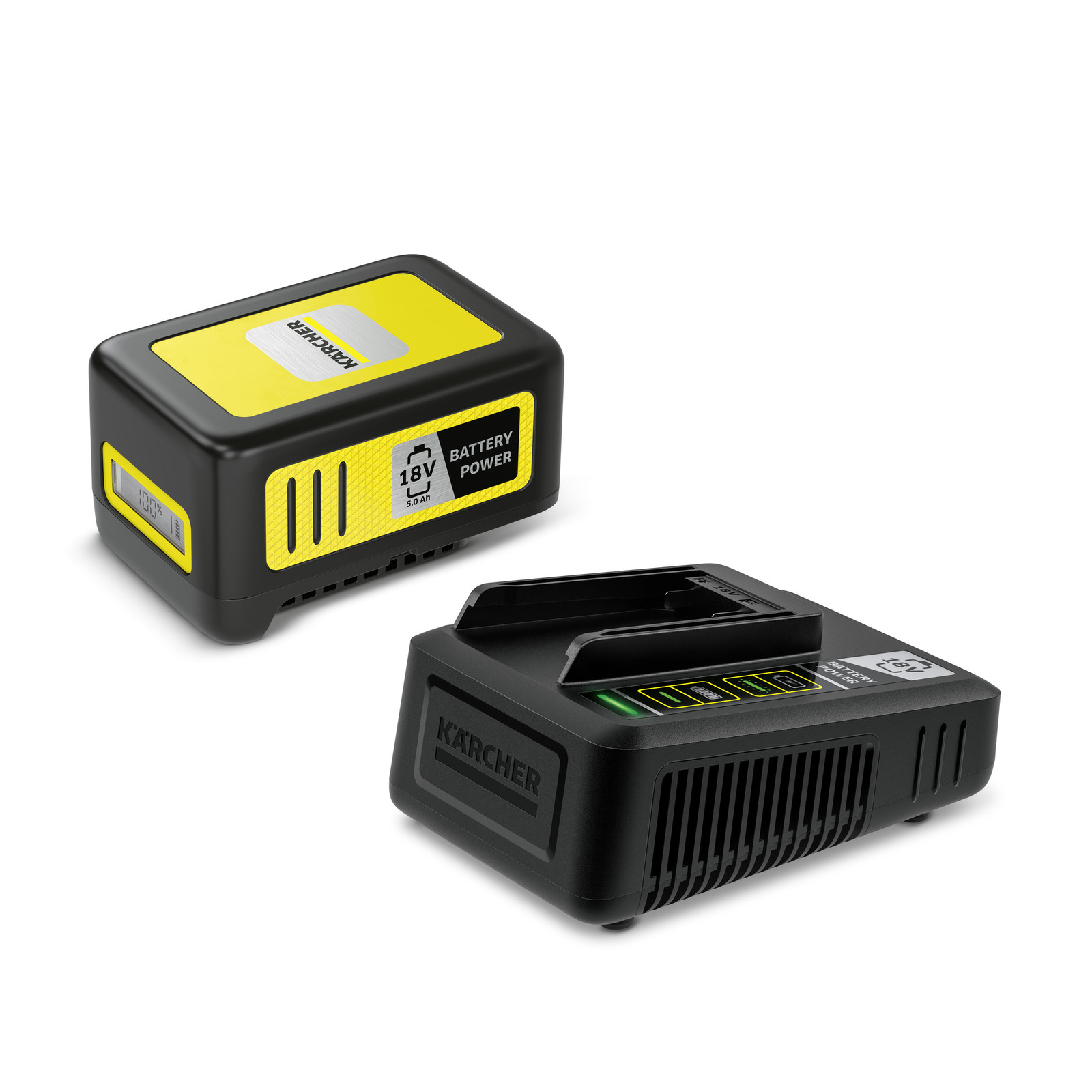 Batteri Karcher Power 18 V; 5,0 Ah + Hurtigladerkraft Power