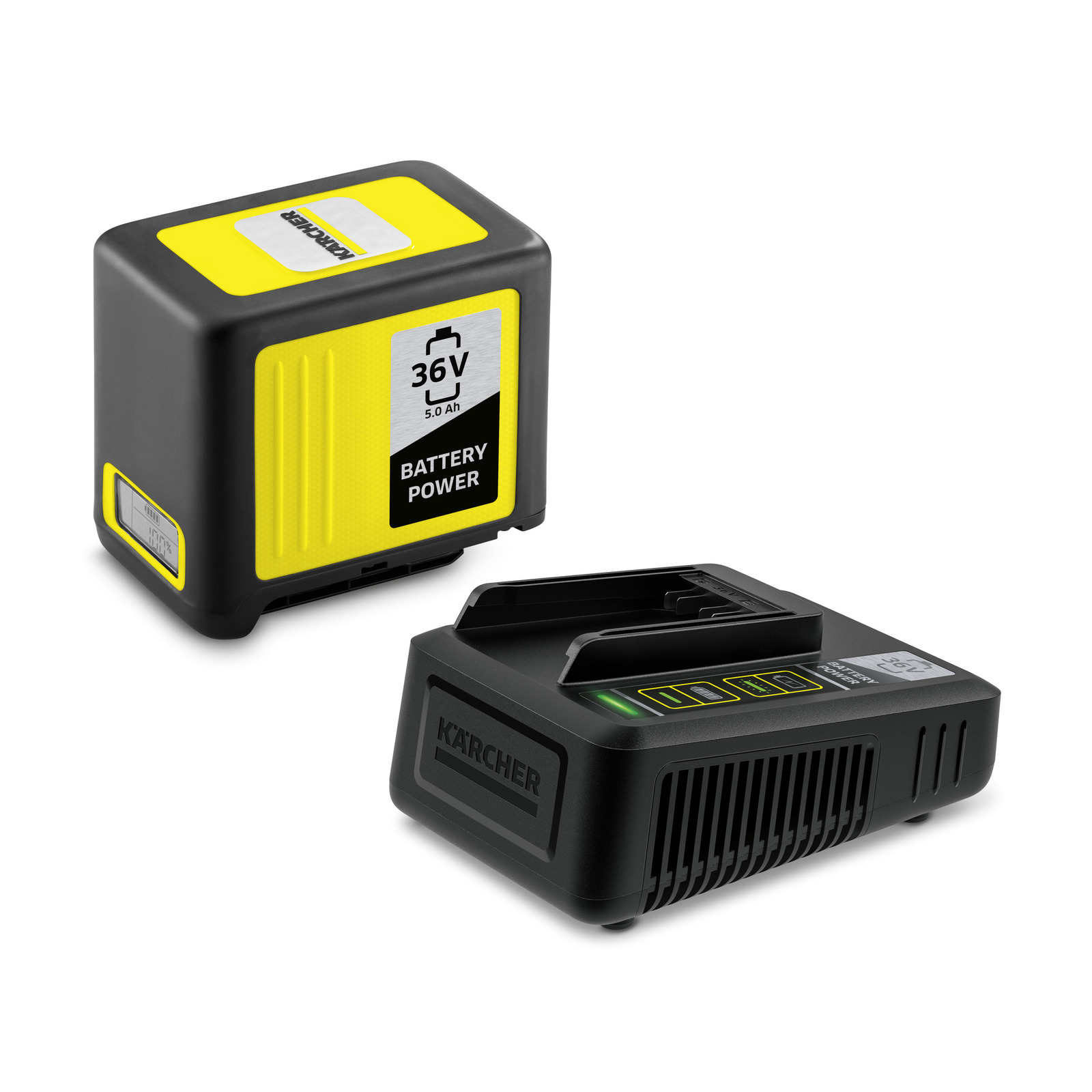 Batteri Karcher Power 36 V; 5,0 Ah + Hurtigladerkraft Power