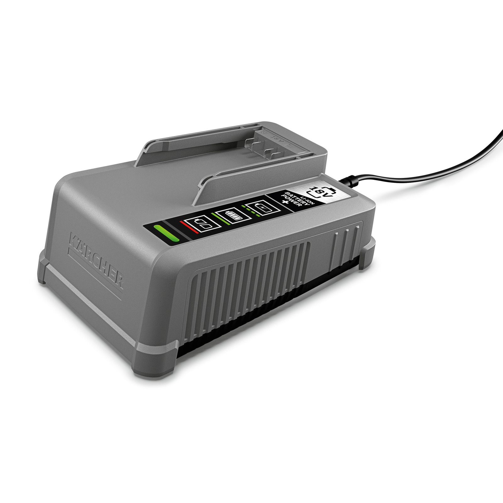 Batterilader med kort ladningstid Karcher Power+; 18 V