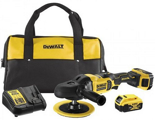 Polérmaskin DeWalt DCM849P2-QW; 18 V; 2x5,0 Ah batt.