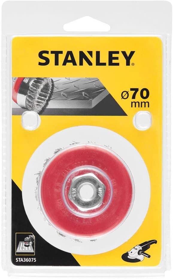 Koppbørste Stanley STA36075-XJ; 70 mm