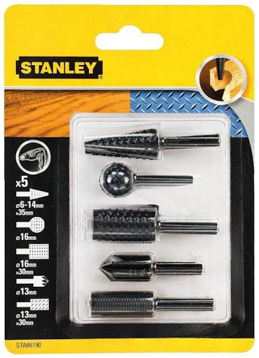 Freseborsett Stanley STA66190-QZ; 5 stk