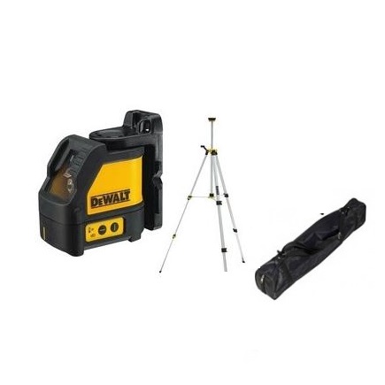 Krysslaser  DeWalt DW088KTRI-XJ + stativ