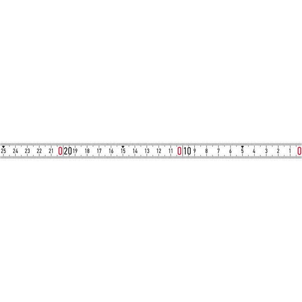 Målebånd BMI B357004005RNL-SK; 5 m; klissete