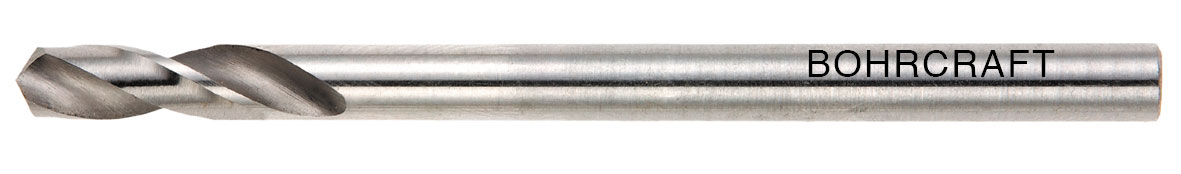 Sentreringsbor Bohrcraft; 6,35x104 mm
