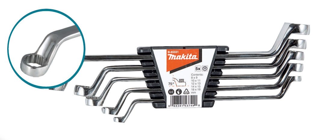 Pipesett Makita B-65551; 5 stk