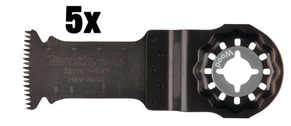 Skjærer for jevn saging Makita B-64886-5; 32 mm; 5 stk