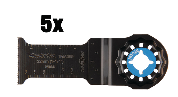 Skjærer for jevn saging Makita B-64939-5; 32 mm; 5  stk