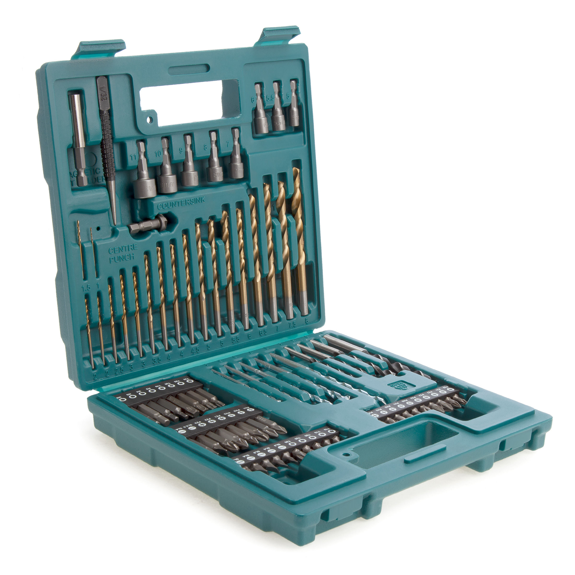 Skrutrekkersett Makita B-49373; 75 stk
