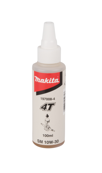 Olje Makita 197008-4; 100 ml For gressklipper-/plentraktormotorer