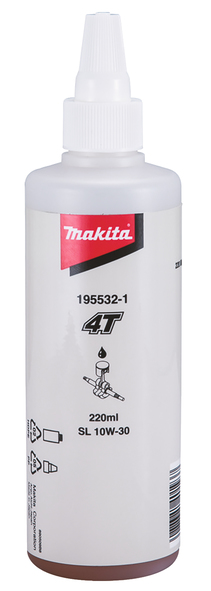 Olje Makita 195532-1; 220 ml For gressklipper-/plentraktormotorer