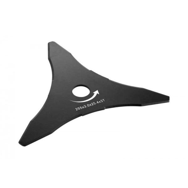 3 tannet metall kniv for ryddesag DeWalt DT20653-QZ; 255x25,4x3 mm