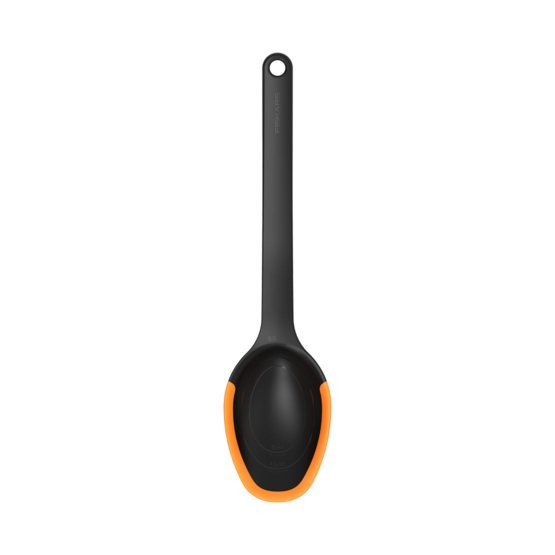 Stor skje med varmebestandig silikonkant Fiskars Functional Form 1027299