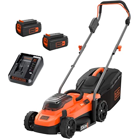 Gressklipper Black & Decker BCMW3336L2-QW; 36 V; 2x2,5 Ah batt.