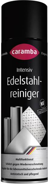 Rengjøringsmiddel Caramba Stainless Steel Cleaner; 0,5 l