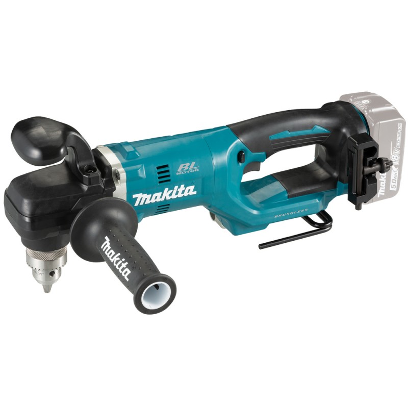 Vinkelboremaskin Makita DDA450ZK; 18 V (uten batteri og lader)