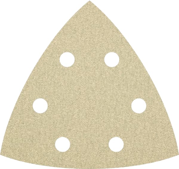 Sandpapir til deltaslipere Klingspor PS 33 CK; GLS15; 96 mm; P80; 100 stk