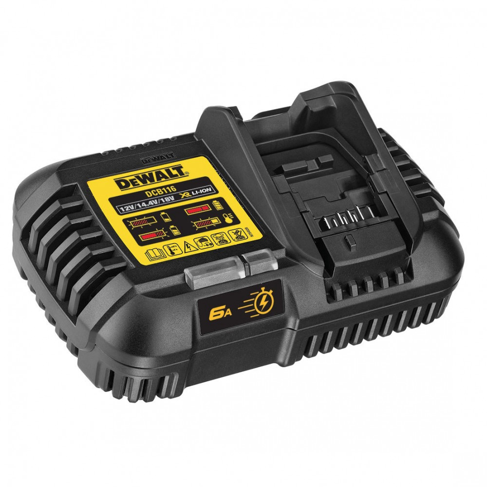 Batterilader DeWalt DCB116; 12/18/54 V; Li-ion
